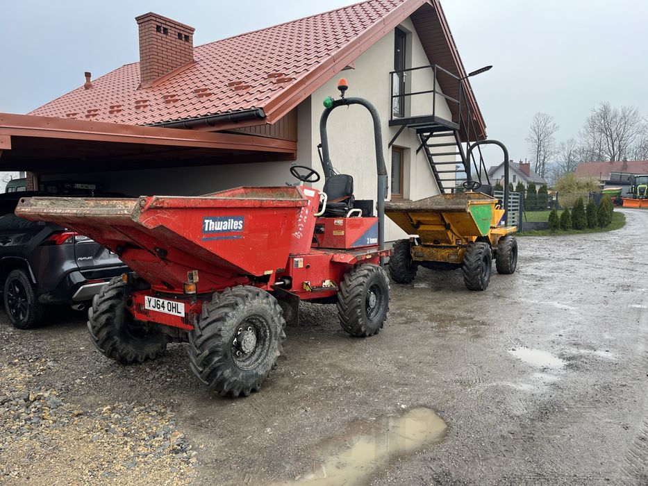 Thwaites 2014R 3T 4x4 obrot wozidlo budowlane 3 tonowe wozidło obrotowe terex