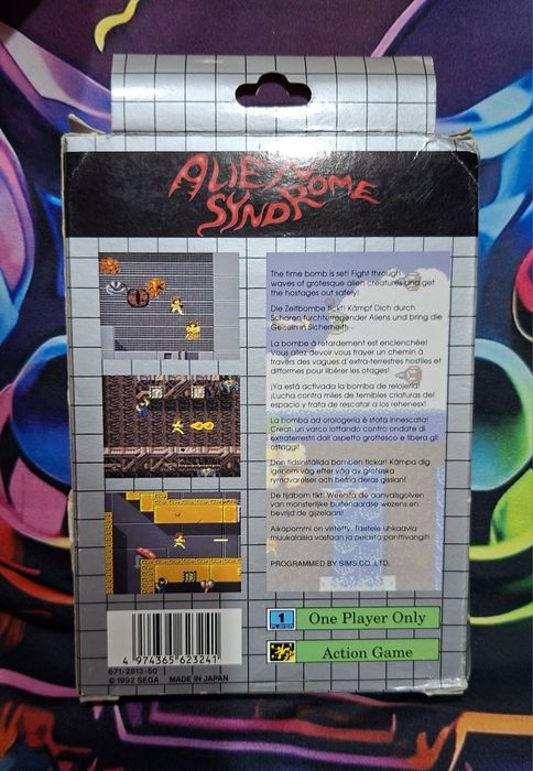 Alien Syndrome Sega Game Gear