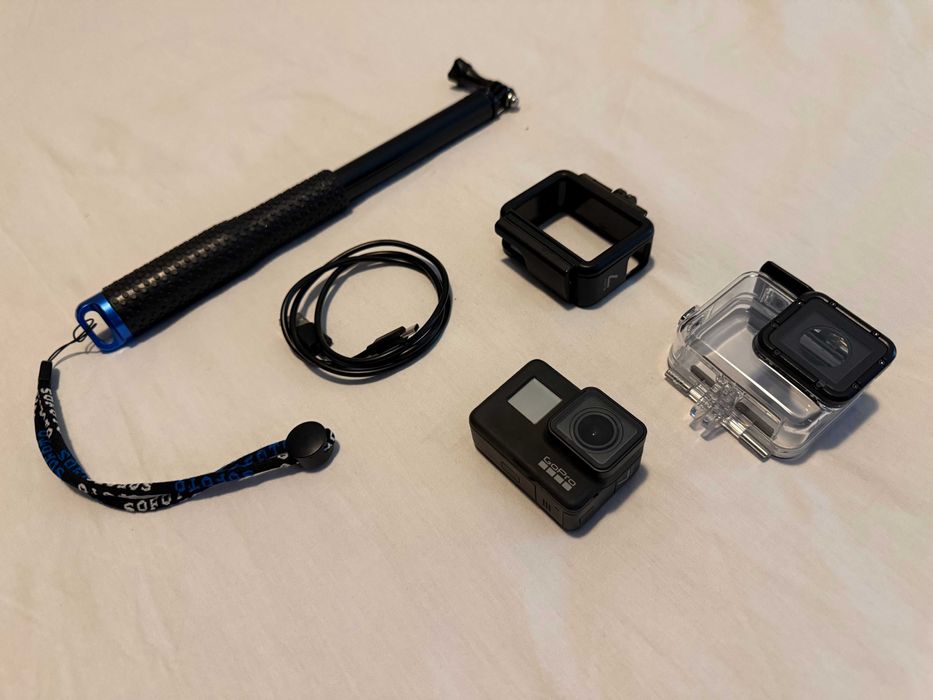 GoPro Hero 7 Black + Acessórios