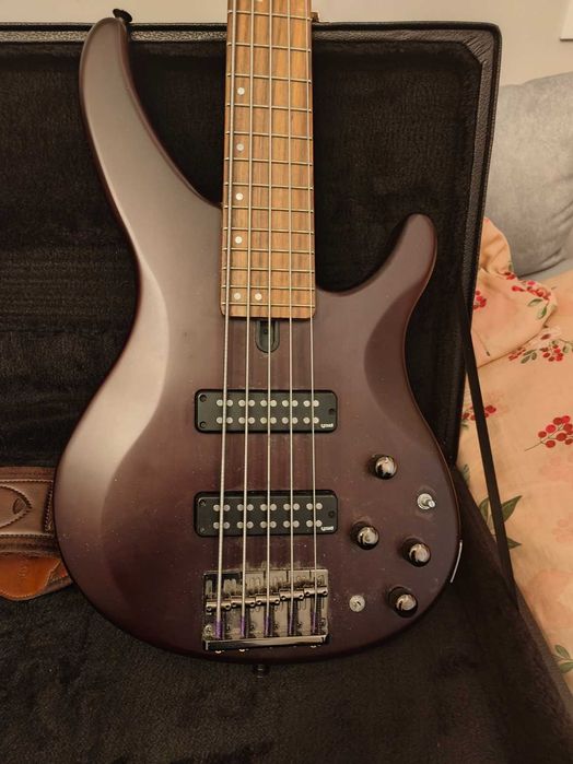 Gitara basowa Yamaha TRBX505 TBN stan instrumentu idealny