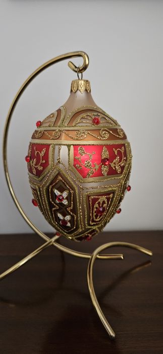 Bobka świąteczna bogato zdobiona