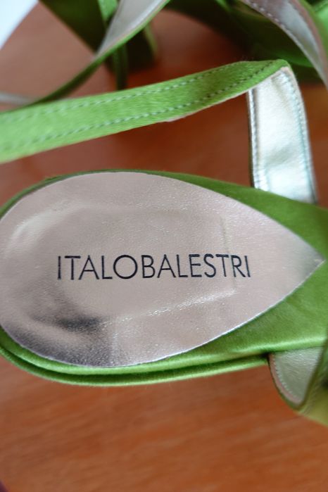 Buty na obcasie Italobalestri r.37 24cm, obcas 10,5cm