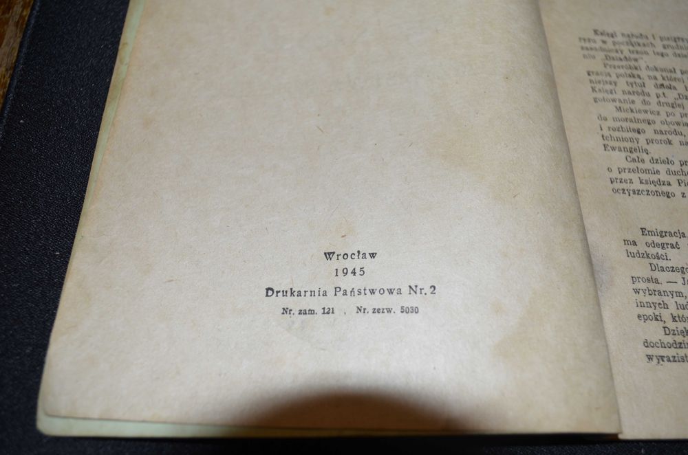 Mickiewicz Księgi narodu i pielgrzymstwa polskiego