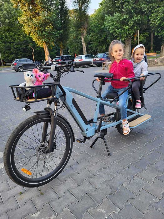 Електровелосипед Btwin Velo Cargo R500E вантажний e-bike