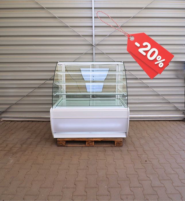 Witryna cukiernicza RAPA 138 cm