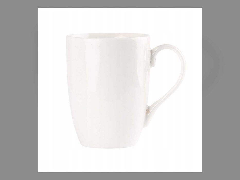 Nowy Serwis Obiadowy Porcelanowy 16 El Na 4 Osoby Kremowy Z Kubkami