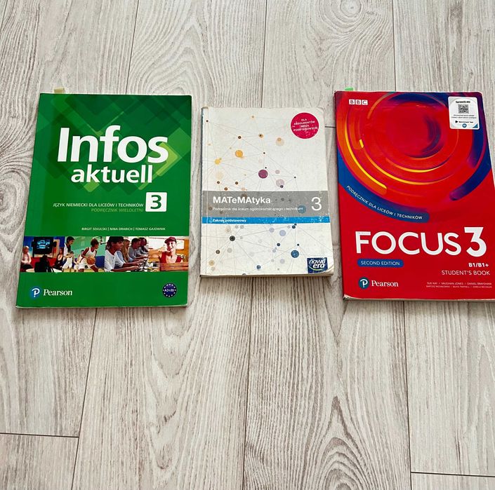 podrręczniki do klasy 3 liceum i technikum