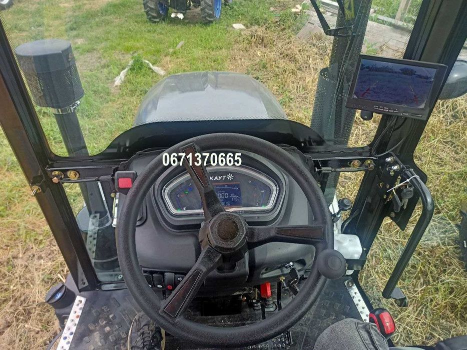 Міні Трактор Скаут ТY-404С Реверс Рівна підлога Дводискове Двигун КМ