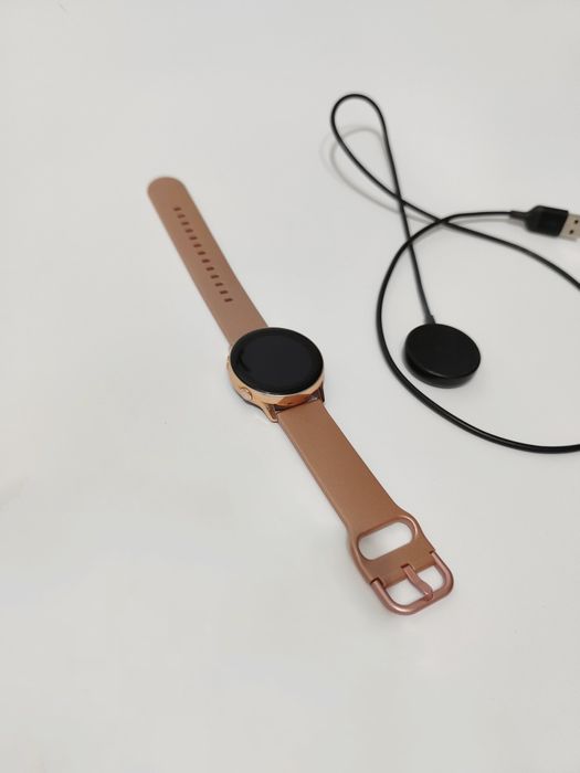 Smartwatch zegarek Samsung Galaxy watch active sportowy różowe złoto