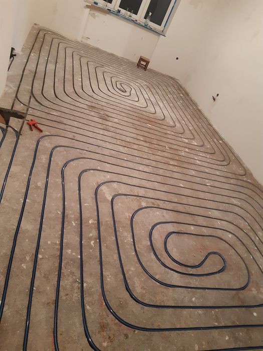 Frezowanie posadzek pod ogrzewanie podłogowe