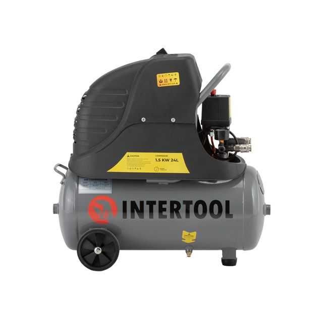 Компрессор Intertool PT-0009  206 л./мин./52мм./МЕДЬ!!