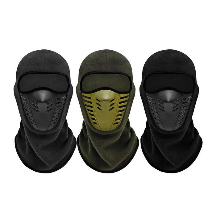 Balaclava com proteção em ABS - Tamanho único