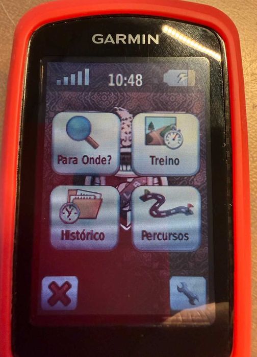 Garmin Edge 800 – Impecável + Capa Silicone Garmin + Bolsa