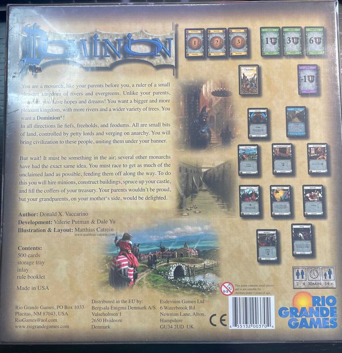 Dominion (fechado e ainda selado) - nunca usado!