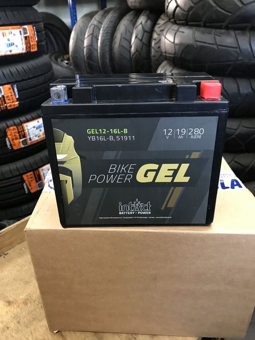 Akumulator żelowy INTACT Motocykl Quad bateria 12 V, 19 Ah, 280 A
