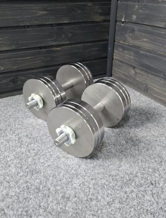 Розбірні металеві гантелі 2шт 12 16 20 24 30 40 КГ гантели гантель 18