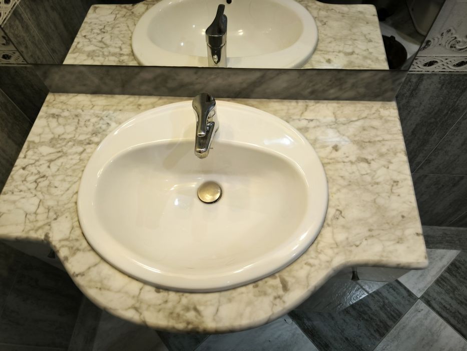 Movel wc com espelho
