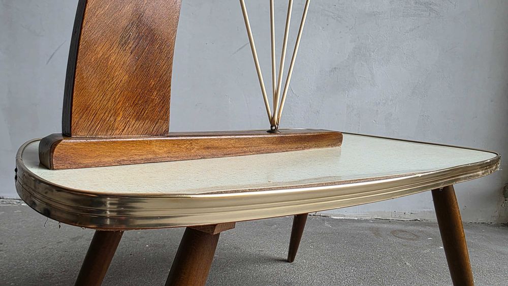 Duży kaskadowy kwietnik Rockabilly,Vintage.Lata 50