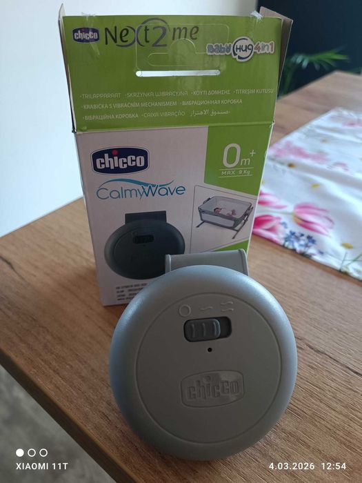 Chicco Calmy Wave - moduł wibracyjny do łóżeczka Baby Hug, Next2Me