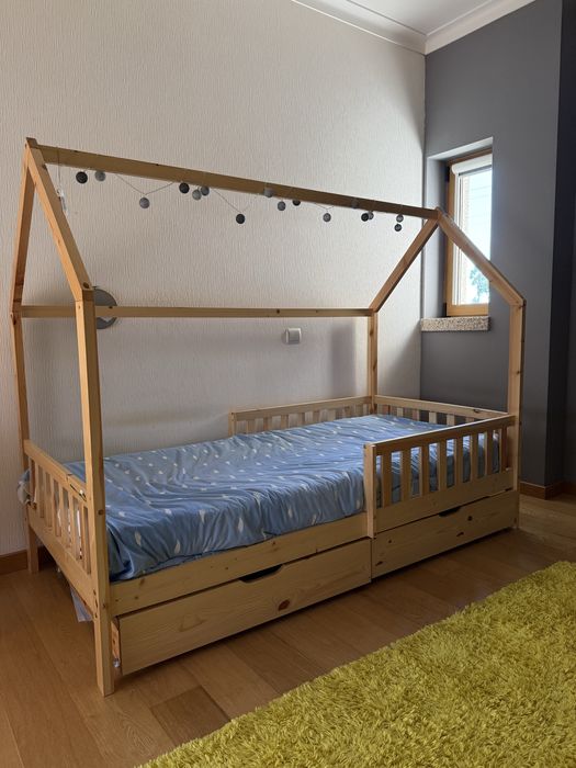 Cama Criança com Colchão