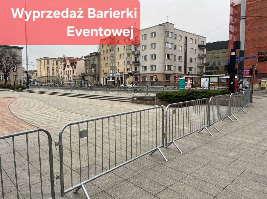 BARIERKA Wzmacniana,Imprezowa,Koncertowa,Eventowa,Ochronna,wygrodzenie