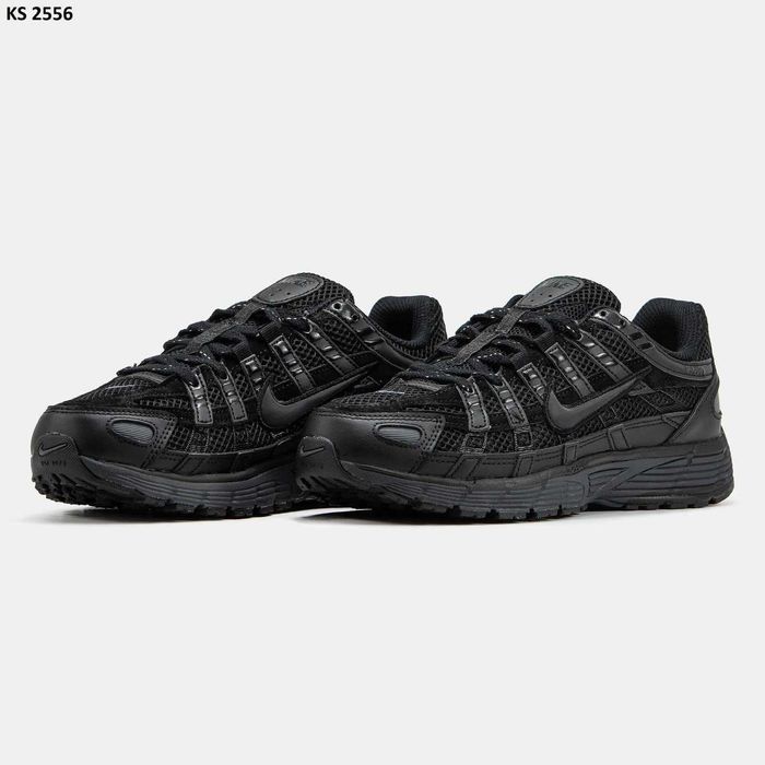 Чорні кросівки Nike P-6000 Triple Black