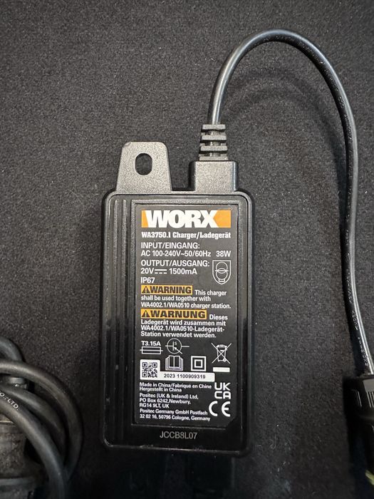 Zasilacz ładowarka WA3750.1 do robota Worx Landroid