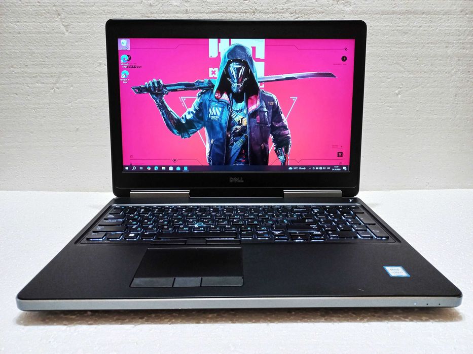Игровой ЗВЕРЬ!  DELL 7520  / Core i7 7820HQ / 16 DDR4 / SSD 512 / + ТОП Видео  (4 ГБ)