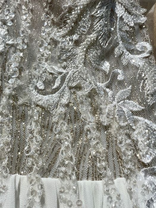 Suknia ślubna muslin, lekka kobieca 36/38