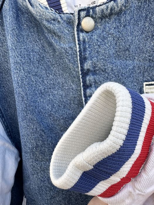 Куртка бомбер джинсовий зара zara 7/122