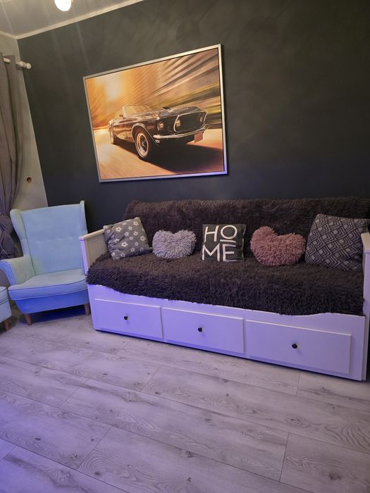 Łóżko Ikea białe