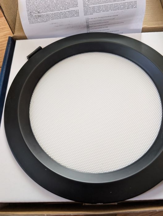Downlight LED 20W Samsung New Aero Slim CCT Seleccionável – Novo, Pret