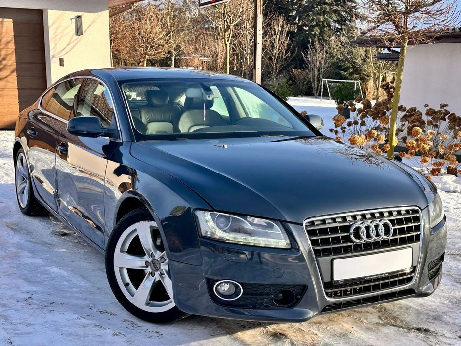 Audi A5 Sportback 2.0 211 KM BENZYNA / Automat / Quattro / Skóry / Szyberdach /