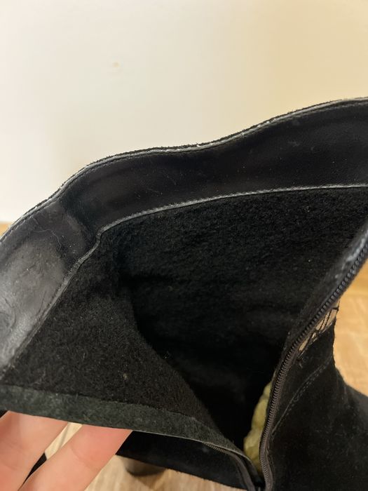 Жіночі черевики з натуральної замші