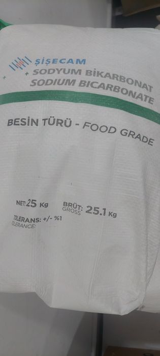 Bicarbonato sodio alimentar 25kgs