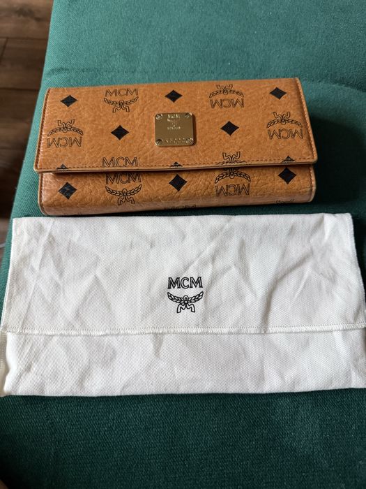 Mcm portfel damski