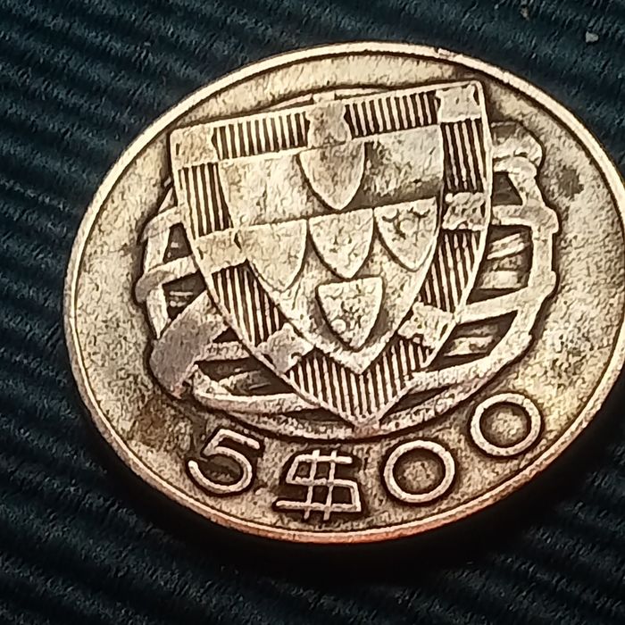 moeda em prata 5.00 1947