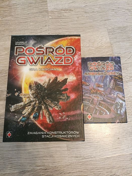 Pośród Gwiazd + Ambasadorzy gra planszowa NOWA