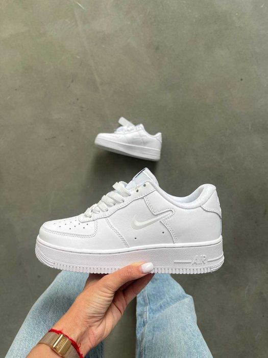 Кросівки Nike Air Force 1 Low New Triple White premium unisex