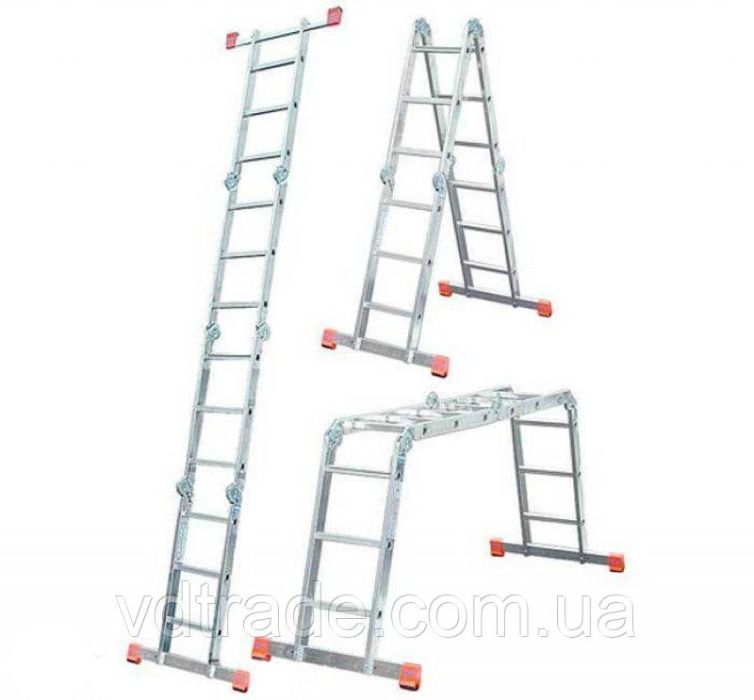 Драбина трансформер, шарнірна. 4×3, 4×4,4×5