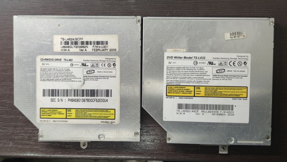 Оптический привод, DVD привод ноутбука. Одним лотом в одни руки