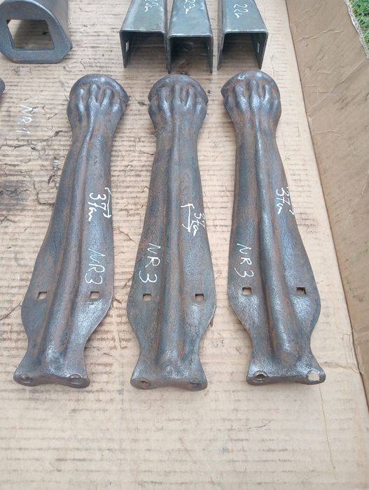 Nogi do  starych mebli  8 sztuk