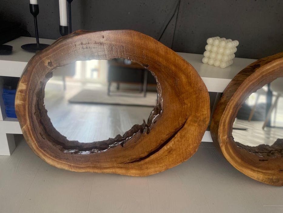 Lustro loft . Z drzewa akacja