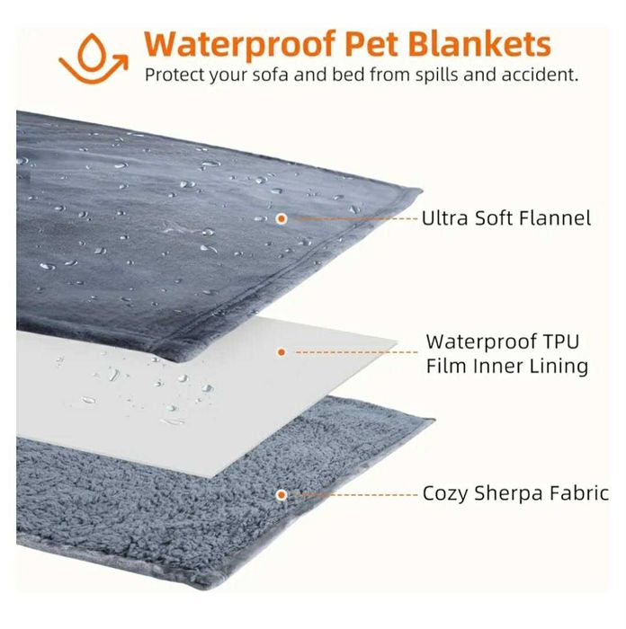 Nobleza wodoodporny koc dla psa M 100/75cm