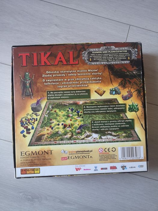 Tikal. Gra planszowa (Egmont)