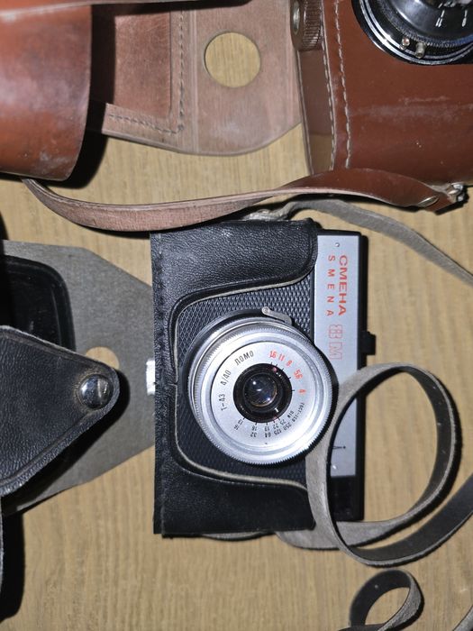 Aparaty fotograficzne smena 8m  oraz semna 8