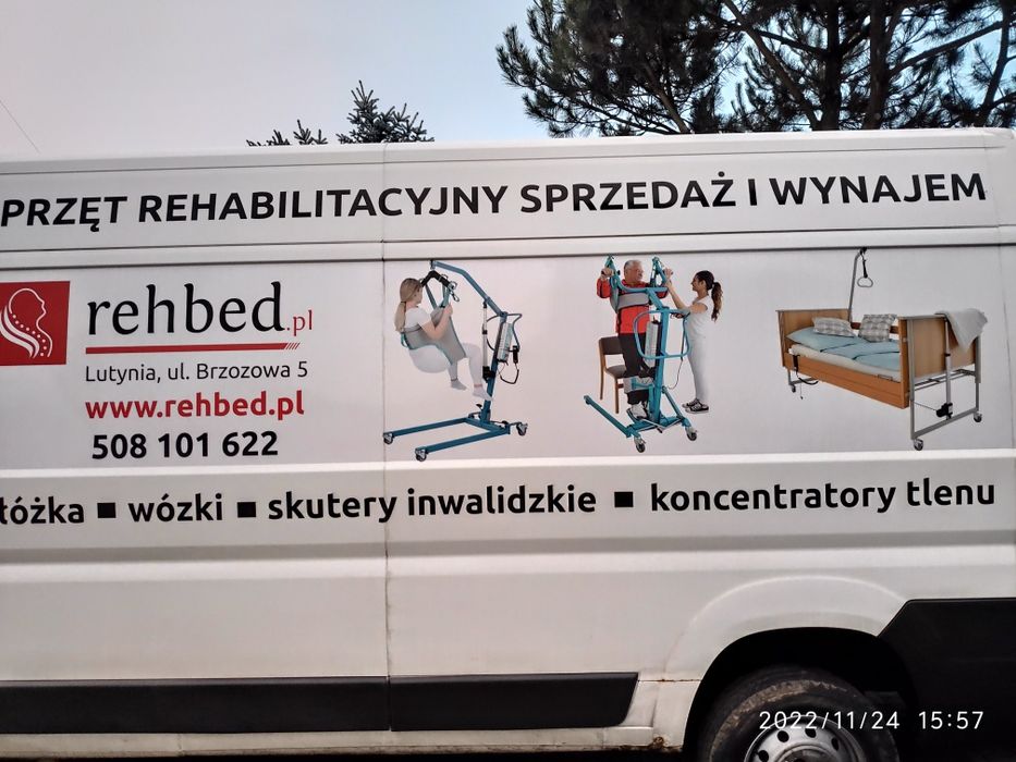 Łóżko rehabilitacyjne Burmeier AKS Transport i montaż Gratis