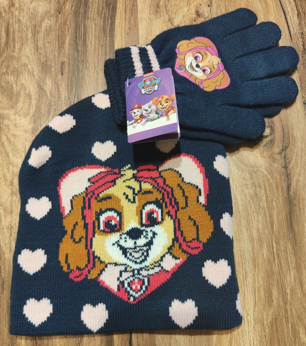 Komplet dla dziewczynki Psi Patrol Sky Granatowy