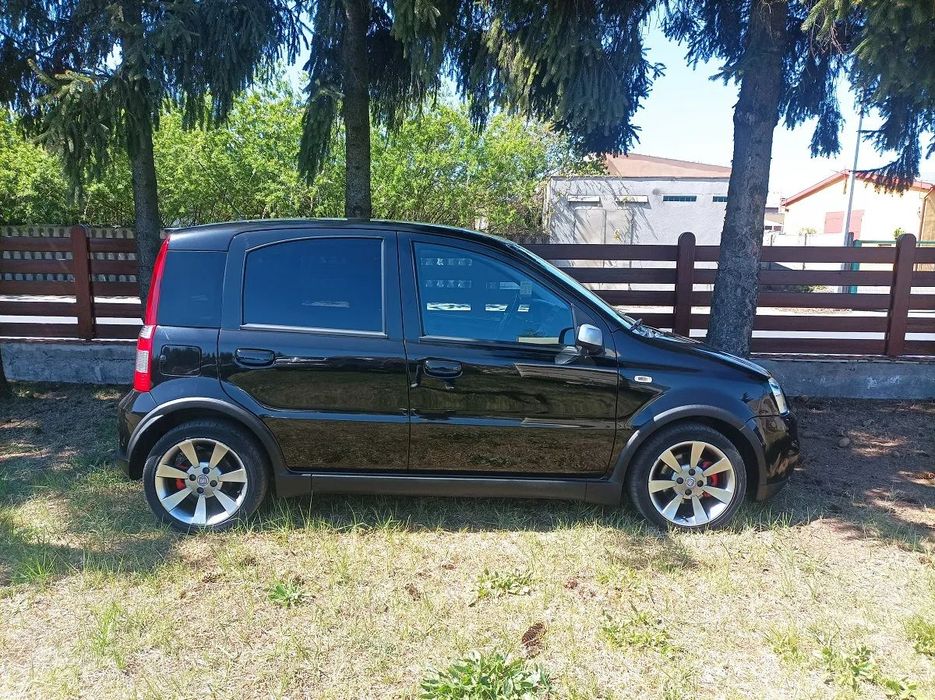 Fiat Panda 1.4 16v benzyna Oryginał 100HP, Czarny metalik. 6 biegów