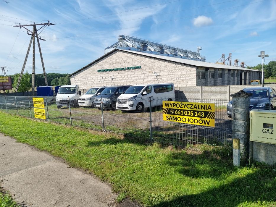 Wypożyczalnia aut osobowych oraz dostawczych, przyczep i lawet